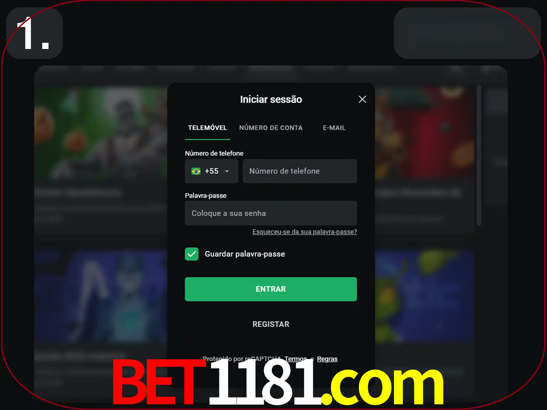 Acesse o site.