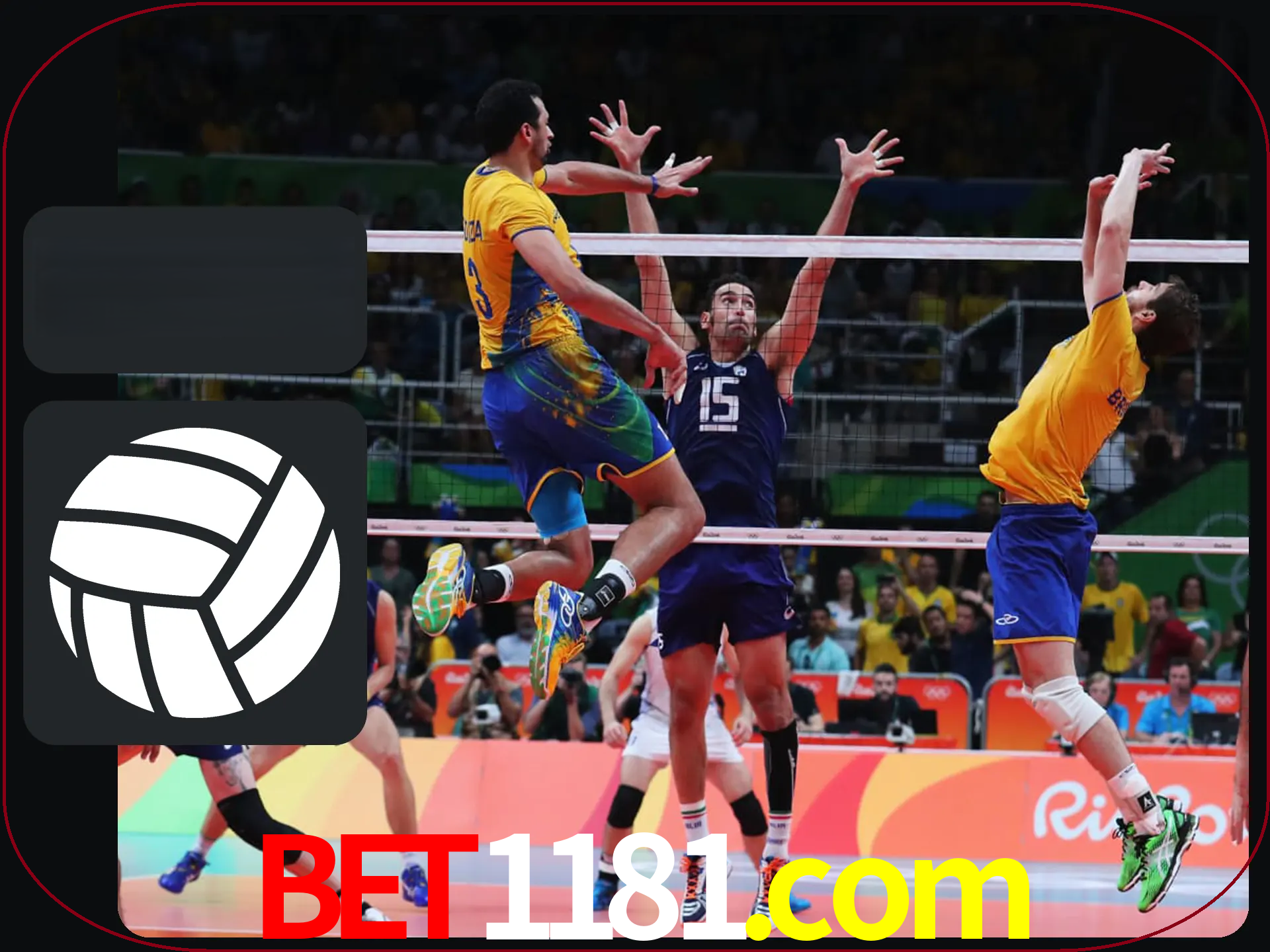 Fazer enormes ganhos apostando nas equipes de vôlei.